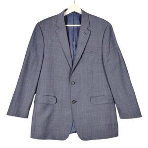 RALPH LAUREN LRL Slim Fit Blazer Coat Mens Size 42R Wool Plaid 2BTN 2VNT‎ Office